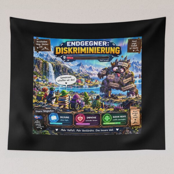Item preview, The final boss: discrimination designed and sold by Mianku | Für das Leben.