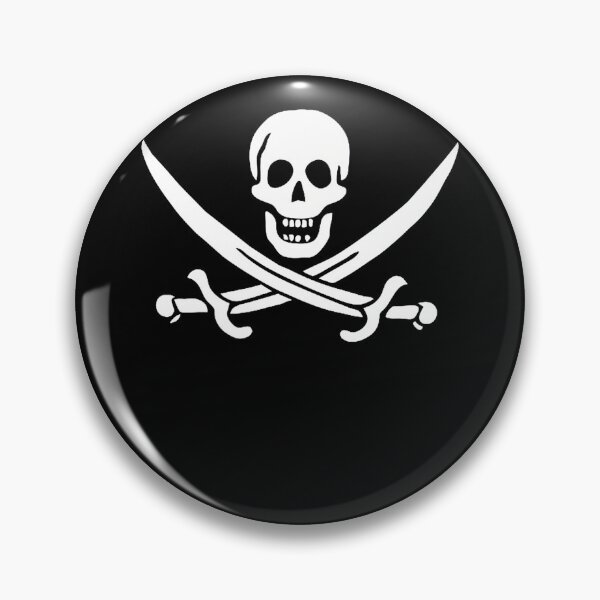 Artikelvorschau, Jolly Roger Jack Rackham Crossbones Skull Pirate Flag Sailor entworfen und verkauft von serialcarachts.