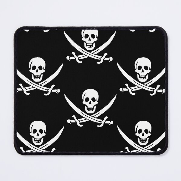 Item preview, Jolly Roger Jack Rackham Crossbones Skull Pirate Flag Sailor designed and sold by serialcarachts.