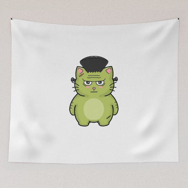 Item preview, Halloween Frankenstein Cat!  designed and sold by Hello-Cuties.