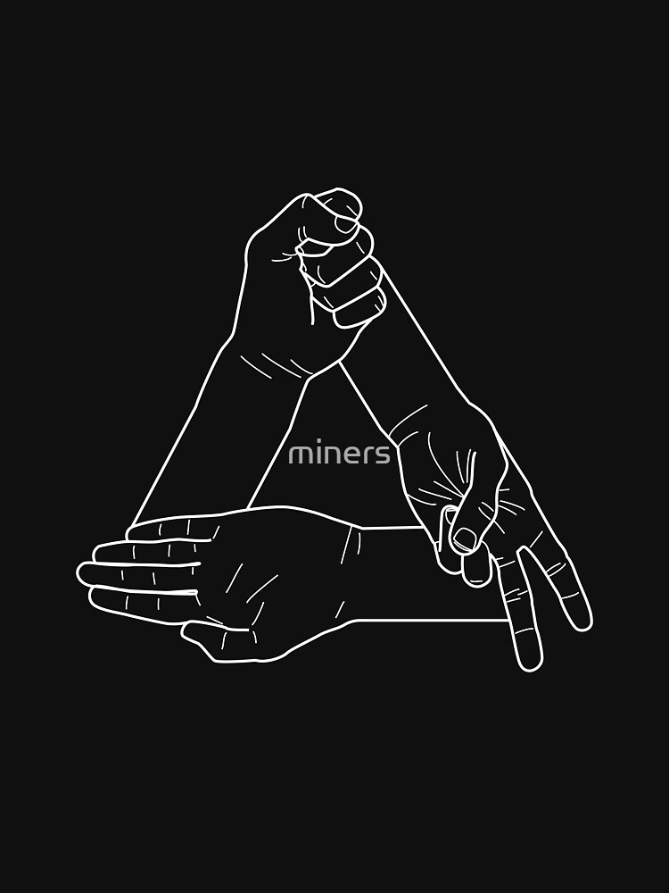 Thumbnail 7 of 7, Essential T-Shirt, Paper Scissors Stone White designed and sold by miners.