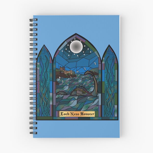 Item preview, Loch Ness Monster Stain glass designed and sold by kerriestuff.
