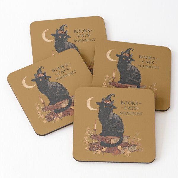 Item preview, Black Cat Bookish Halloween designed and sold by ChicTrendz.