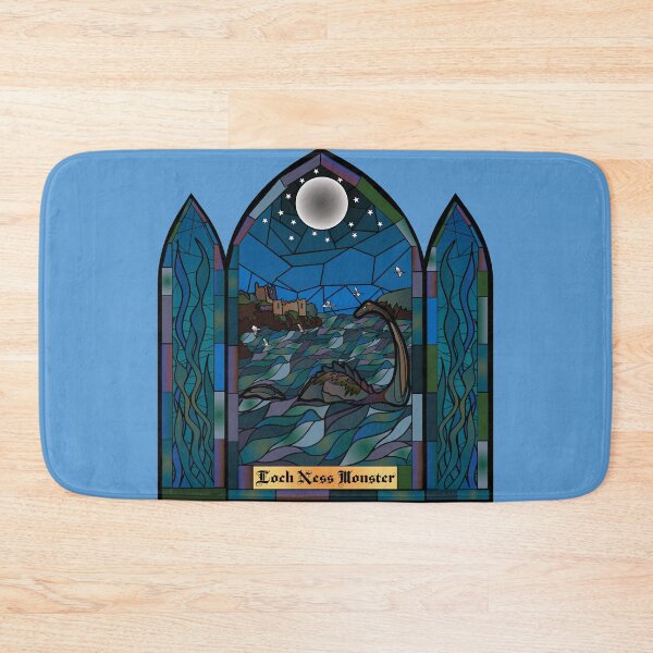 Item preview, Loch Ness Monster Stain glass designed and sold by kerriestuff.