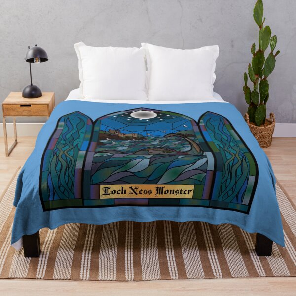 Item preview, Loch Ness Monster Stain glass designed and sold by kerriestuff.