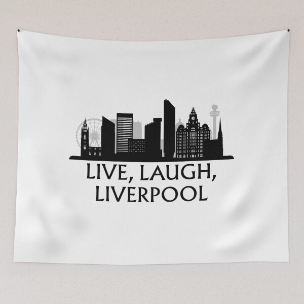 Item preview, Live, Laugh, Liverpool designed and sold by Logo-A-GoGo.