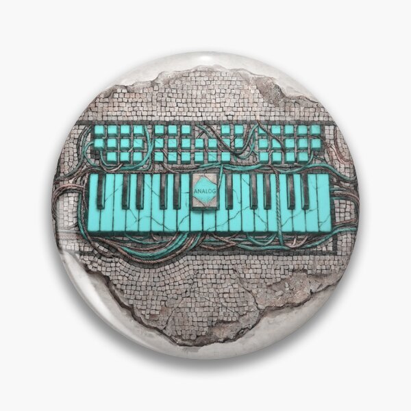 Item preview, The Synthesizer Relic Turquoise - Ancient Mosaic Art designed and sold by codex antique.