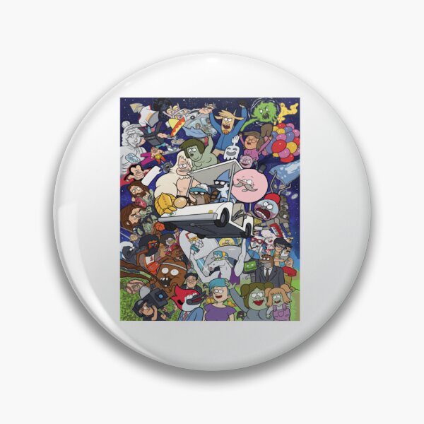 Item preview, Regular Show Ultimate Fan Poster  designed and sold by circliqueart.