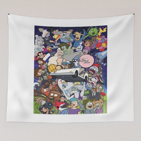 Item preview, Regular Show Ultimate Fan Poster  designed and sold by circliqueart.