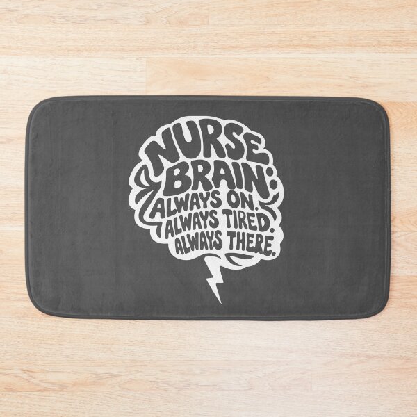 Item preview, Nurse Brain Always On Always Tired Always There – Funny Nurse T-Shirt RN Gift designed and sold by KiwyStudio.