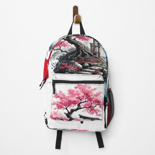 Item preview, Mount Fuji Japanese Red Sun Koi Fish Landscape designed and sold by Hawkiji.