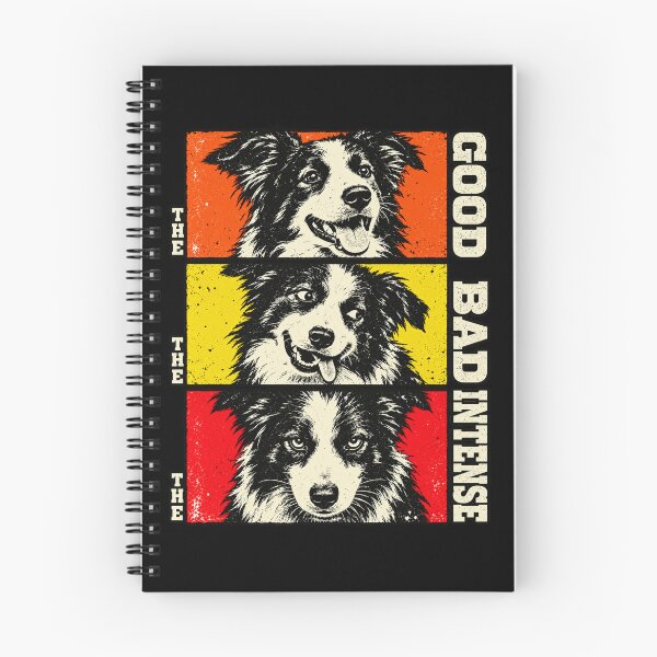 Item preview, The Good The Bad The Intense Border Collie designed and sold by inkstyl.