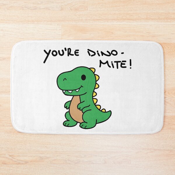 Item preview, You're Dino-Mite! Cute Dinosaur Design For Shirts & Stickers Funny Animal Puns designed and sold by Stocksjohn.