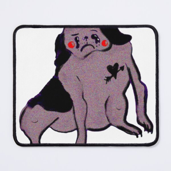 Item preview, Sad Monster Dog Heartbreak designed and sold by Lazuatsarts.