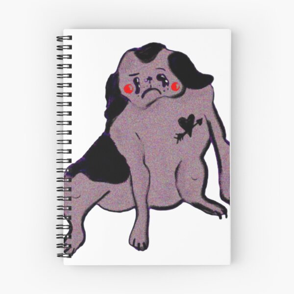 Item preview, Sad Monster Dog Heartbreak designed and sold by Lazuatsarts.