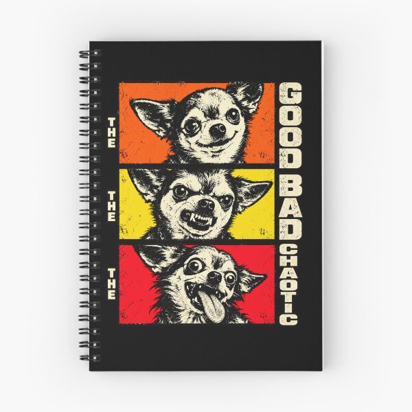 Item preview, The Good The Bad The Chaotic Chihuahua designed and sold by inkstyl.