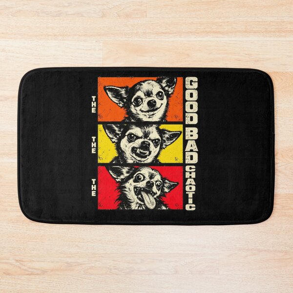 Item preview, The Good The Bad The Chaotic Chihuahua designed and sold by inkstyl.