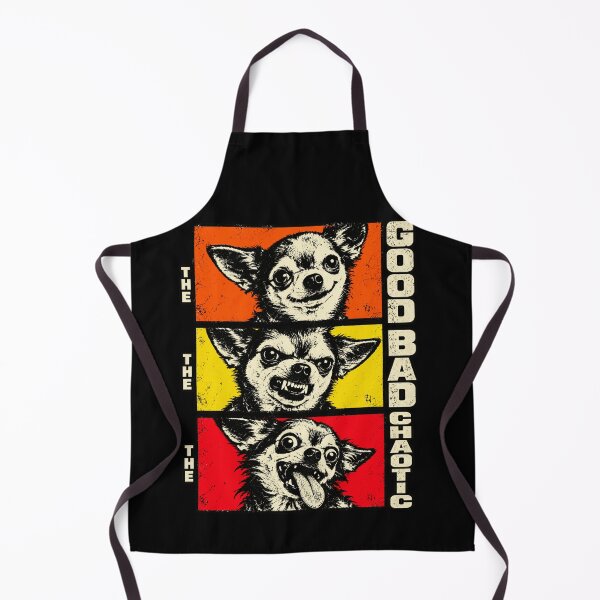 Item preview, The Good The Bad The Chaotic Chihuahua designed and sold by inkstyl.