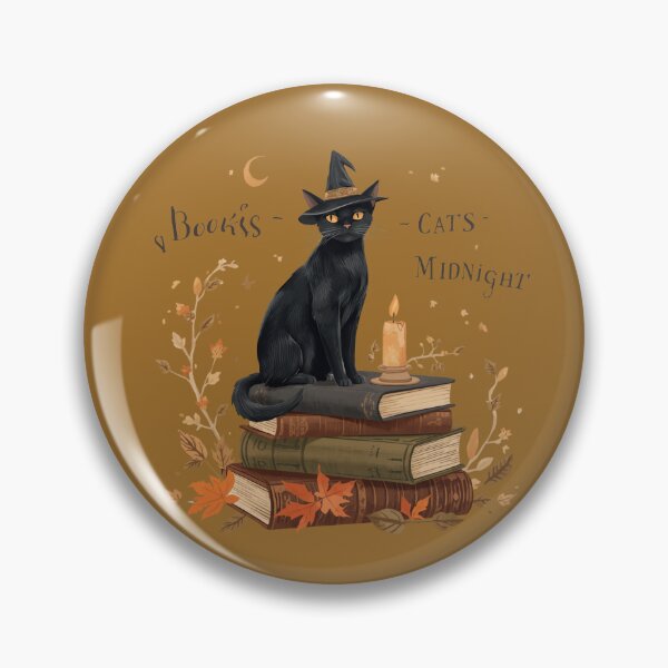 Item preview, Bookish Black Cat Aesthetic designed and sold by ChicTrendz.