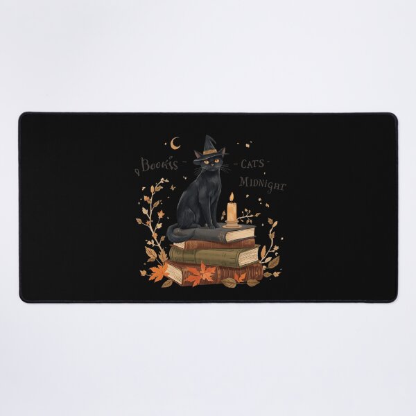 Item preview, Bookish Black Cat Aesthetic designed and sold by ChicTrendz.
