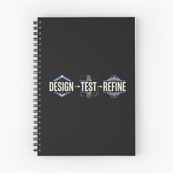 Item preview, Design Test Refine Mechanical Engineering designed and sold by Amr Darwish Graphic designer.