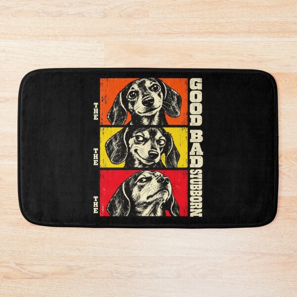 Item preview, Dachshund - The Good, The Bad, The Stubborn designed and sold by inkstyl.