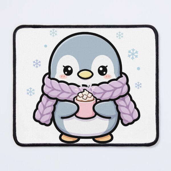 Item preview, Cozy Penguin Cocoa Scarf designed and sold by xiaoxiaochibi.