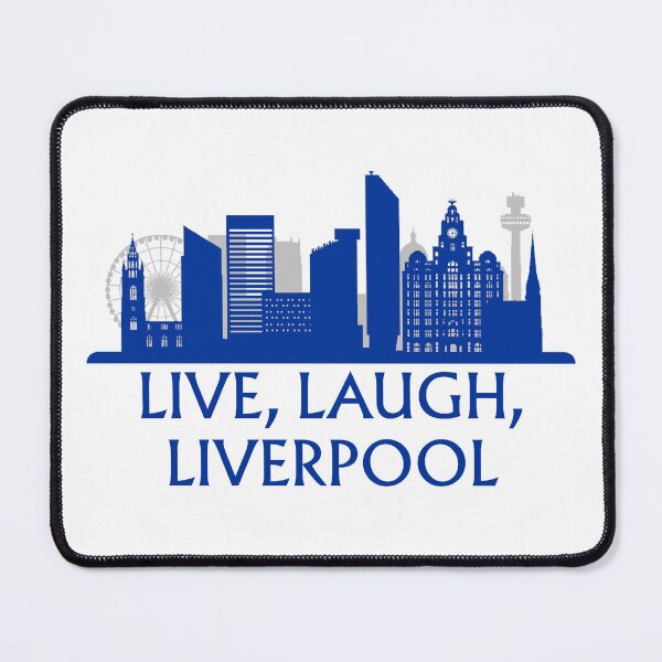 Item preview, Live, Laugh, Liverpool Blues designed and sold by Logo-A-GoGo.