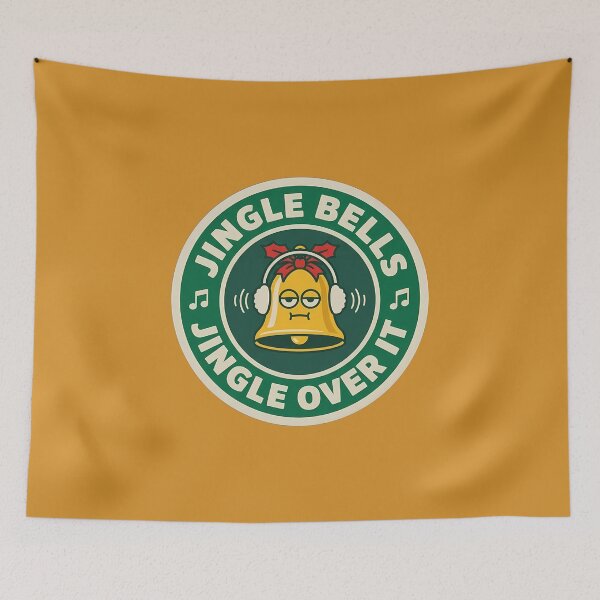 Item preview, Jingle Bells Jingle Over It Funny Christmas Badge designed and sold by DripCultureLab.