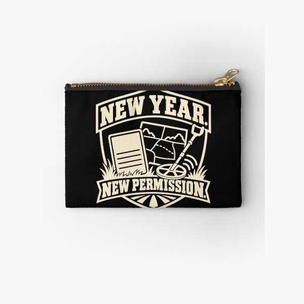 Item preview, New Year New Permission Detectorist Design designed and sold by DreamLayerStudio.