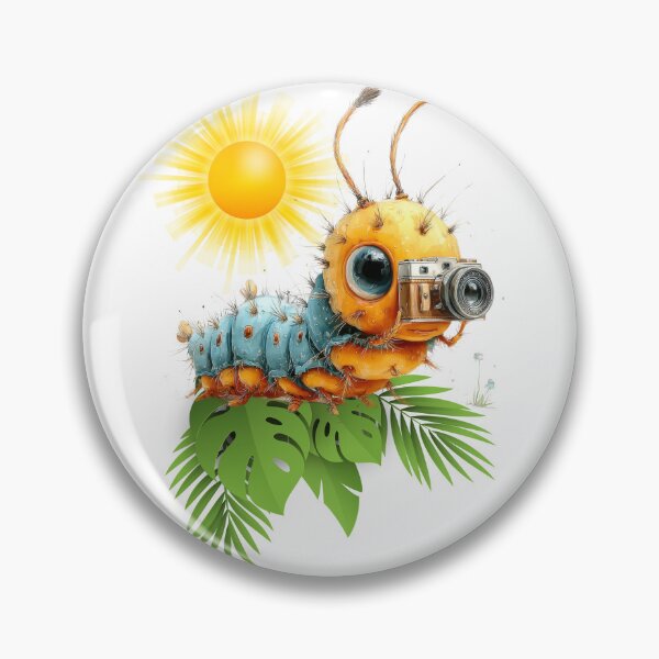 Item preview, Funny Insect Photographer Camera Tropical Nature Design designed and sold by Szpaku desart .