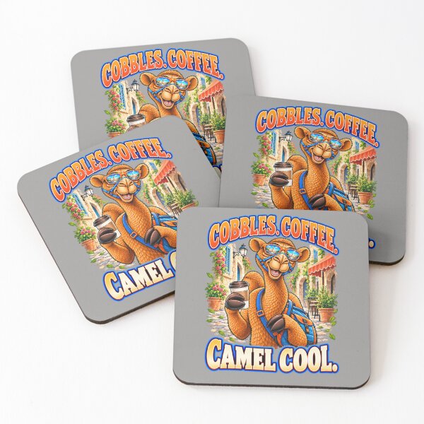 Item preview, Cobbles. Coffee. Camel Cool – Funny Camel T-Shirt – Funny Camel T-Shirt Animal Graphic Camel T-Shirt designed and sold by Camel & Quirk.