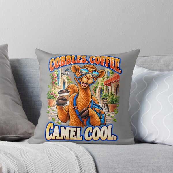 Item preview, Cobbles. Coffee. Camel Cool – Funny Camel T-Shirt – Funny Camel T-Shirt Animal Graphic Camel T-Shirt designed and sold by Camel & Quirk.
