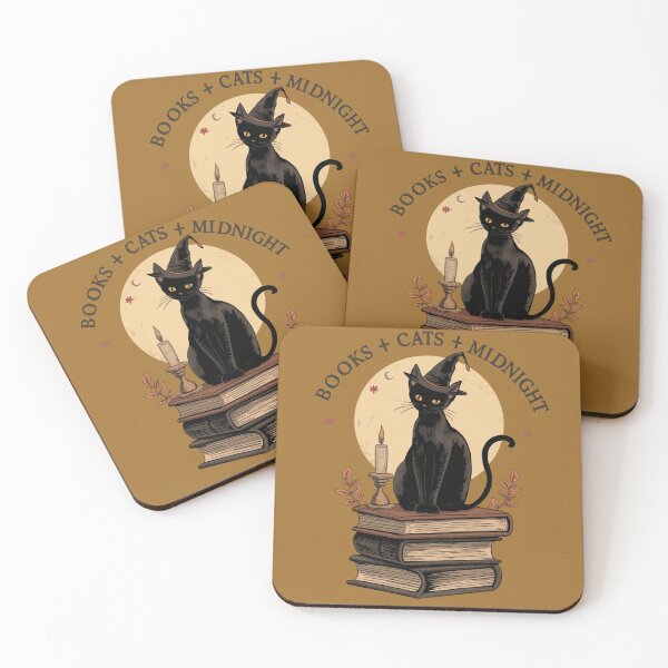 Item preview, Books Cats Midnight Gothic designed and sold by ChicTrendz.