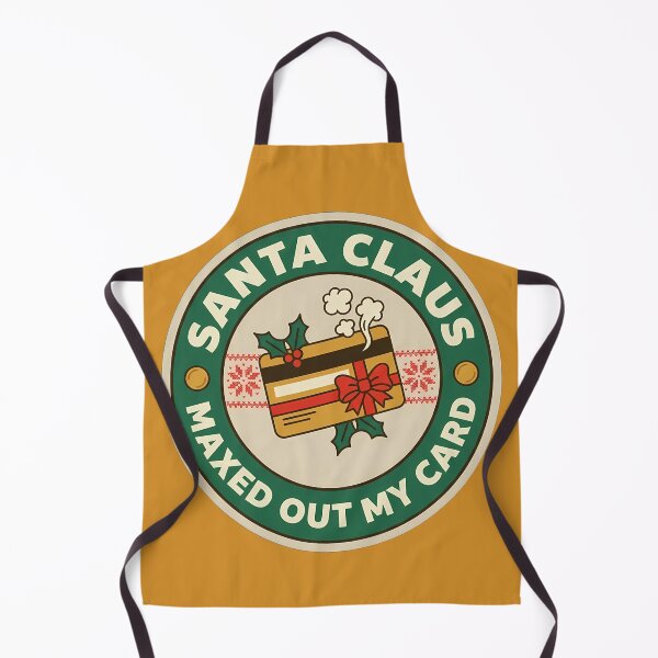 Item preview, Santa Claus Maxed Out My Card Badge designed and sold by DripCultureLab.