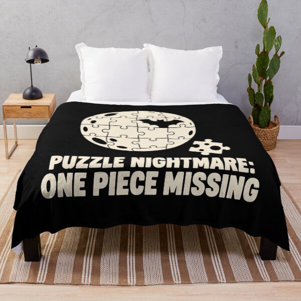 Item preview, Puzzle Nightmare One Piece Missing Jigsaw Humor designed and sold by DreamLayerStudio.