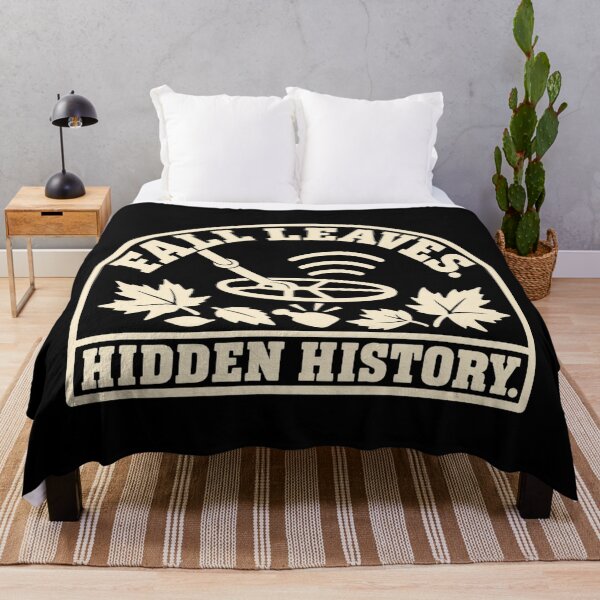 Item preview, Fall Leaves Hidden History Detectorist Humor designed and sold by DreamLayerStudio.