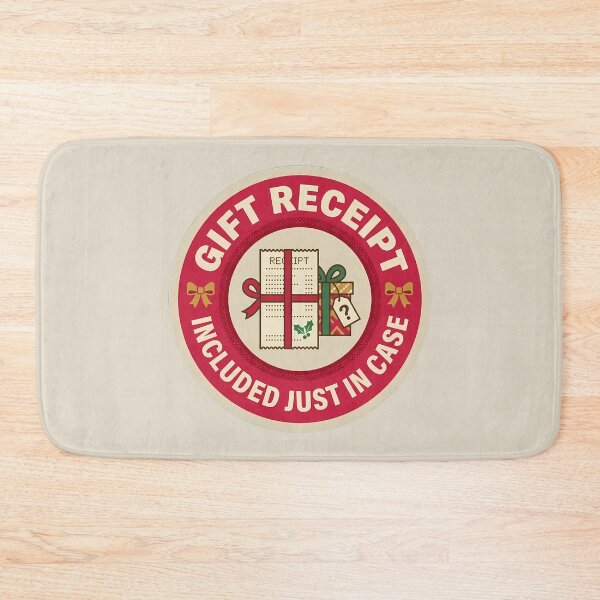 Item preview, Gift Receipt Included Just In Case Badge designed and sold by DripCultureLab.