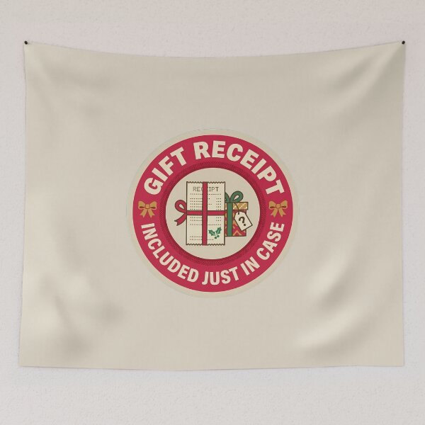 Item preview, Gift Receipt Included Just In Case Badge designed and sold by DripCultureLab.