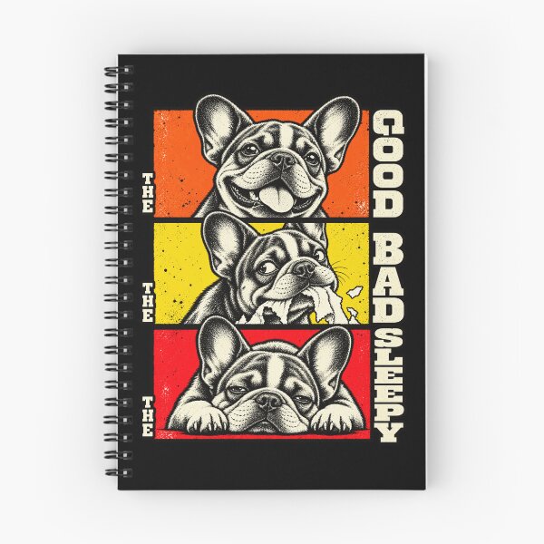 Item preview, French Bulldog - The Good, The Bad, The Sleepy designed and sold by inkstyl.