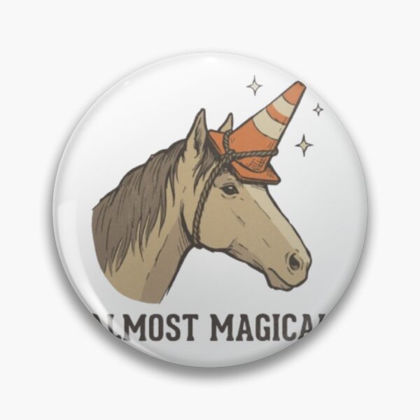 Item preview, Horse Wearing Traffic Cone Horn designed and sold by WATEKE.