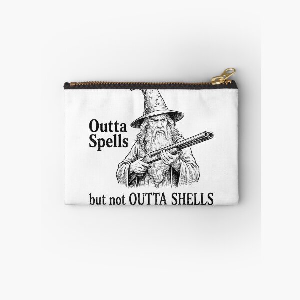 Item preview, I May Be Out Of Spells But I'm Not Out Of Shells – Funny Wizard Design designed and sold by LoFizzy.