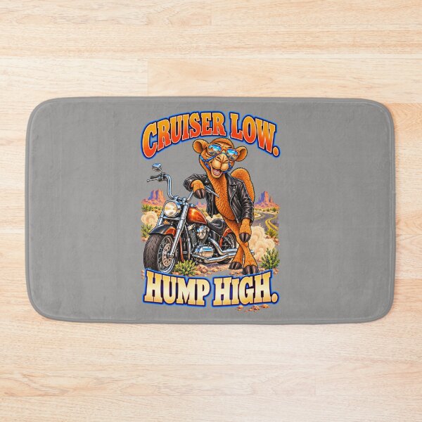 Item preview, Cruiser Low. Hump High – Funny Camel T-Shirt – Funny Camel Biker T-Shirt – Funny Camel T-Shirt Animal Graphic Camel T-Shirt designed and sold by Camel & Quirk.