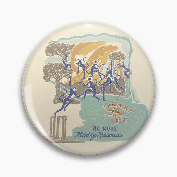 Item preview, No More Monkey Business designed and sold by MayCartPrintArt.