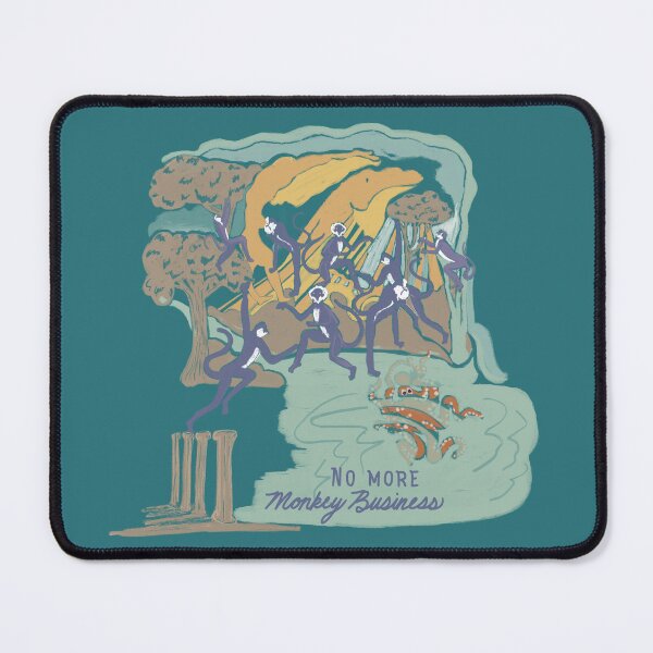Item preview, No More Monkey Business designed and sold by MayCartPrintArt.