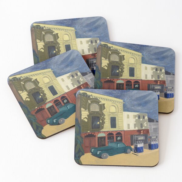 Item preview, 'Refuelling the Morgan, Highgate' from a painting by Mary Alice Green designed and sold by maryalicegreen.