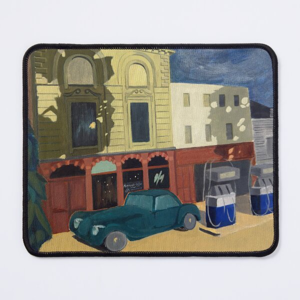 Item preview, 'Refuelling the Morgan, Highgate' from a painting by Mary Alice Green designed and sold by maryalicegreen.