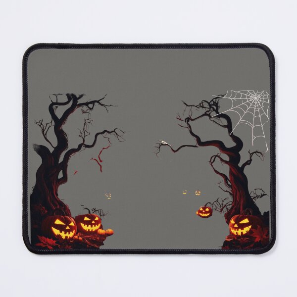 Item preview, Spooky Jack O Lanterns and Creepy Trees Halloween Design designed and sold by SolutionsArt.