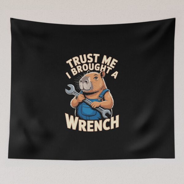 Item preview, TRUST ME I BROUGHT A WRENCH designed and sold by jkrphoto.