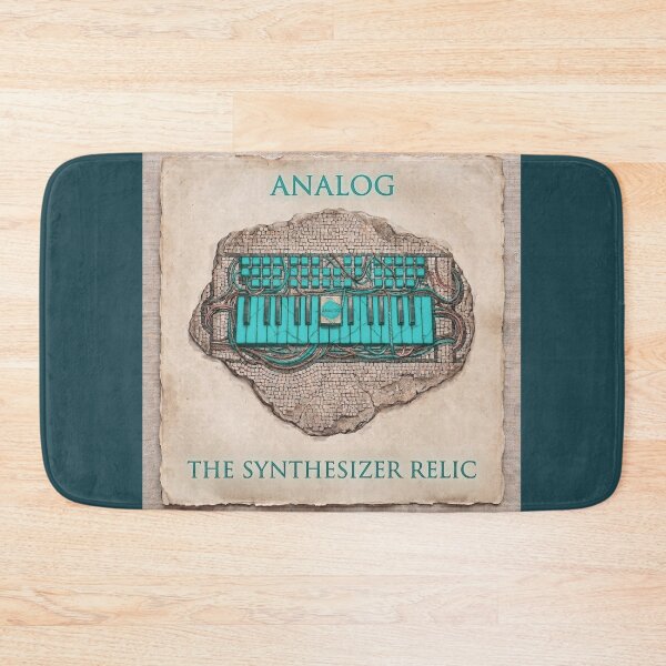Item preview, The Synthesizer Relic Cyan Mosaic - Ancient Stone Art designed and sold by codex antique.